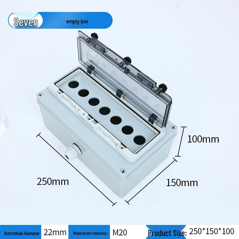 Waterproof Outdoor Emergency Stop & Control Box with Self-Reset Function