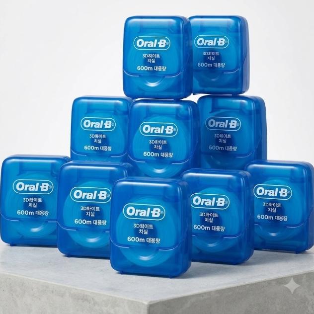 Oral-B Glide 3D White Zubní nit 35 m