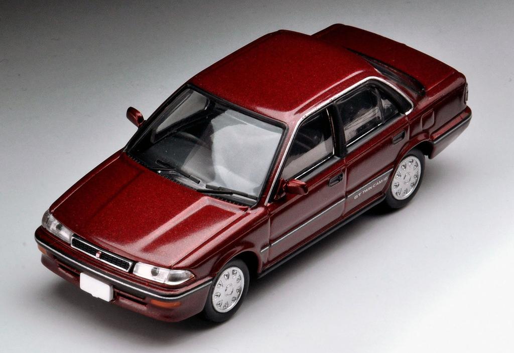 Tomica Limited Vintage Neo scale model Corolla 1600GT red 1/64 TLV-N147d (finished product)