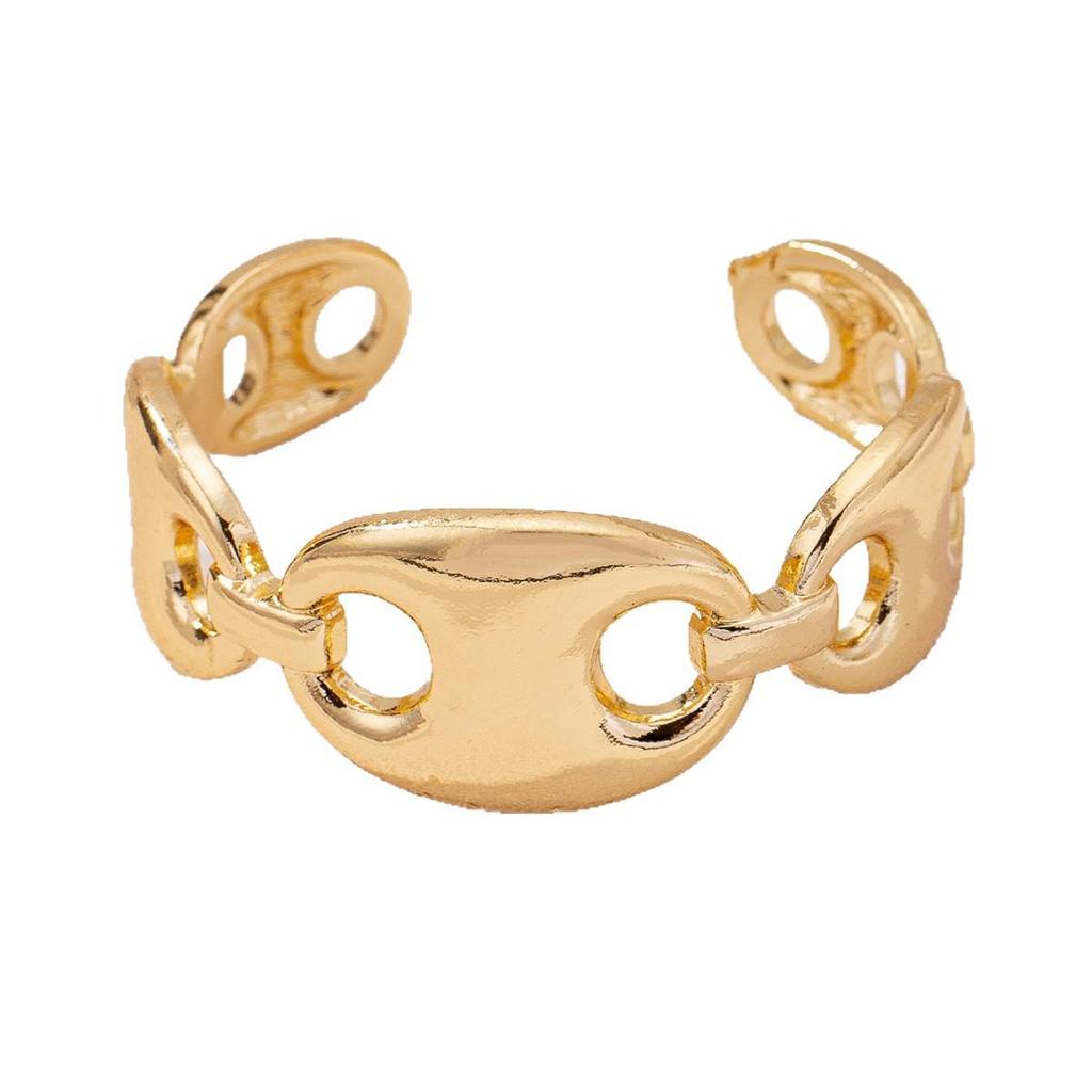 Gold Pig Nose Bracelet - Trendy High-End Fashion Jewelry