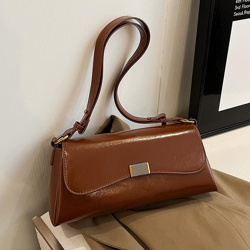 Wholesale Niche High-end Bag Women's 2025 New Fashion Retro Shoulder Underarm Bag Versatile Messenger Bag