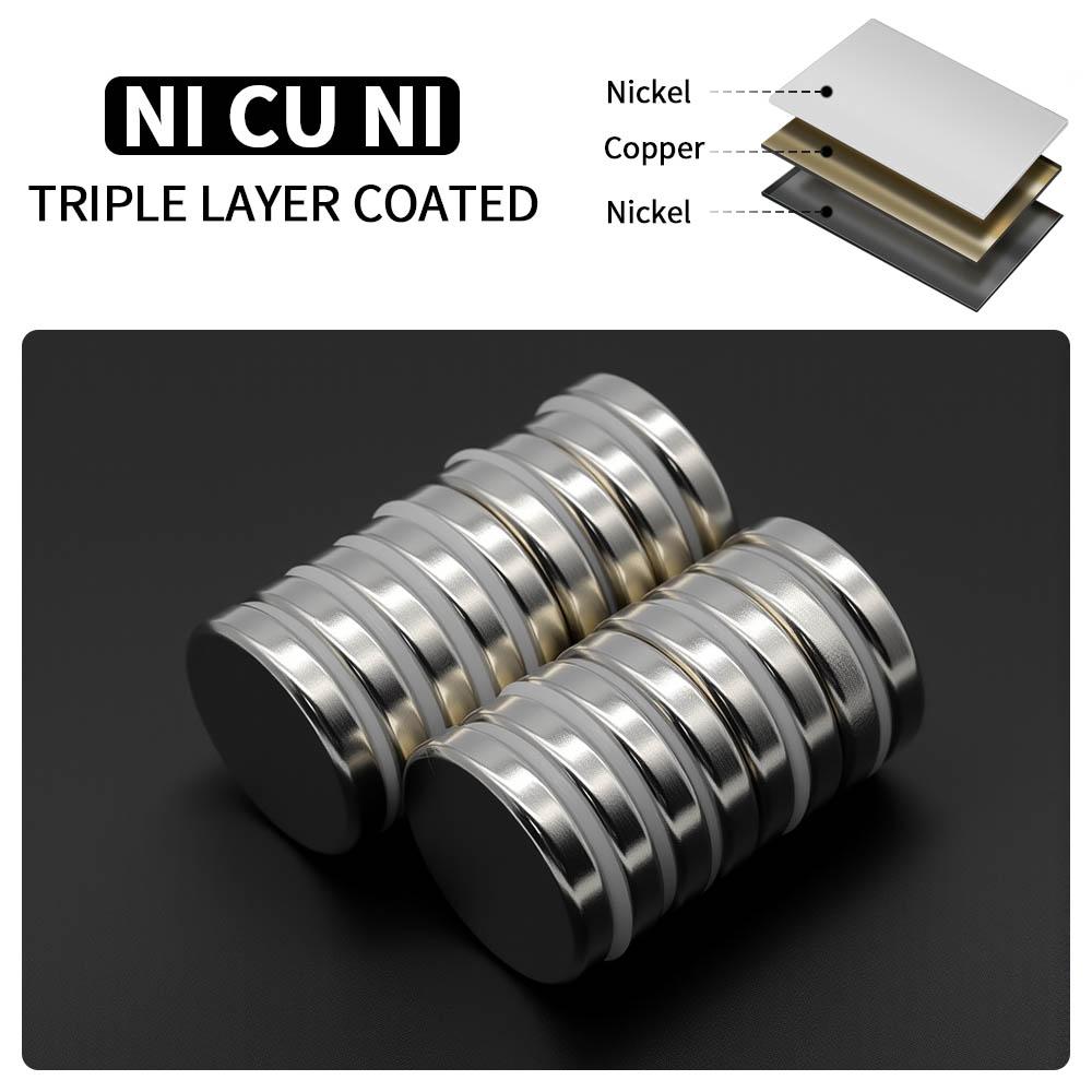 25x5mm Powerful Neodymium Magnet N35 NdfeB Permanent Magnetic imanes Round Super Strong Fridge Magnets DIY