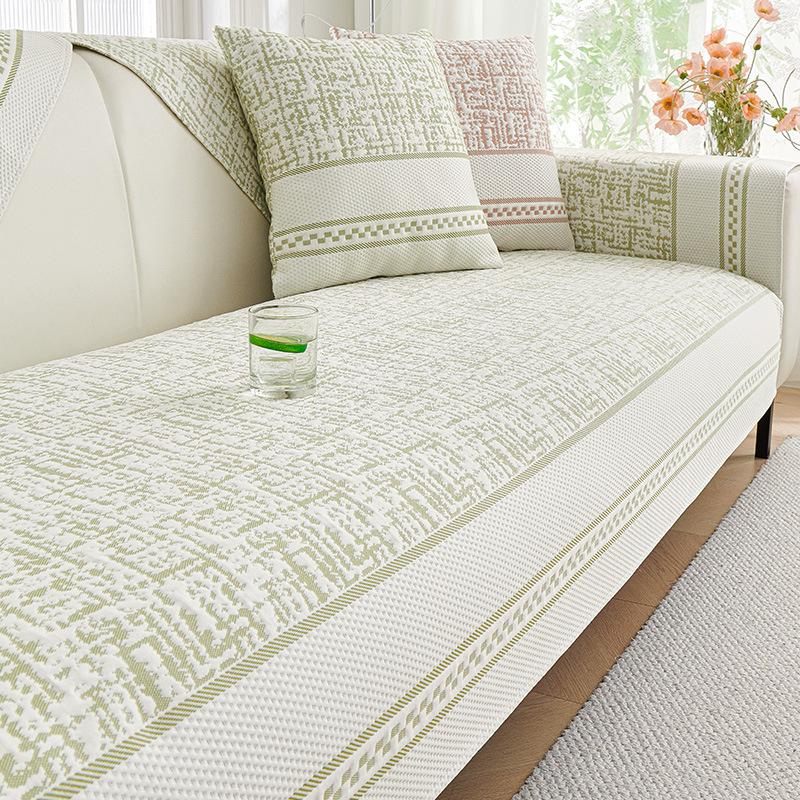 

Летний прохладный чехол для дивана Технология Ice Silk Диванная подушка Простая подушка для сиденья в гостиной Нескользящий чехол для дивана Ткань Полотенце 70x70