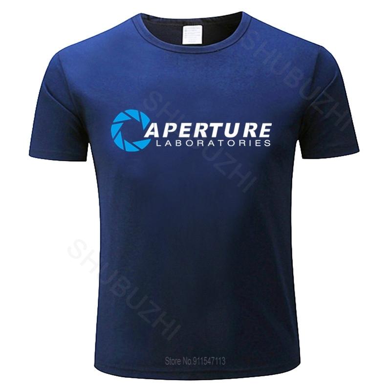 Portal T-Shirt Aperture Laboratories MEN'S The Cake Is A Lie Half Life Unisex Summer Tshirt New Cotton Tee-shirt Euro Size