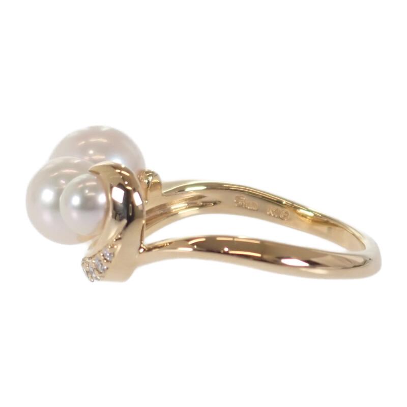 STAR JEWELRY #13(JP Size) Ring K18 Yellow gold/Pearl Women