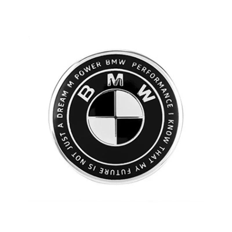 82mm Auto Frontklappe Logo Für BMW Haubenemblem 74mm Kofferraum Heckklappe Emblem 56mm 68mm Felgennabendeckel 46mm 45mm Lenkrad Aufkleber