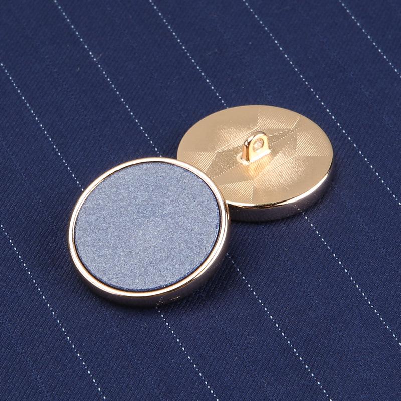 10 stk Flate Metallknapper Herre- og Damesuits, Jakker, Eksklusive Runde Knapper, Ullkåper, Trenchcoats, Knapptilbehør