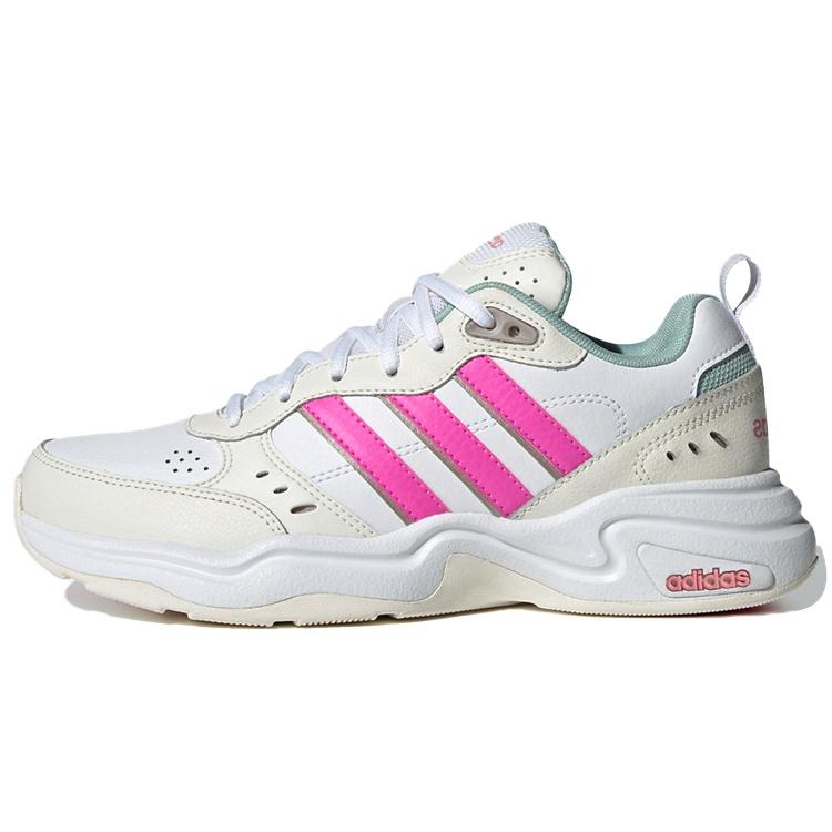(WMNS) adidas neo Strutter White Pink Green Women s H05535 EU 39⅓