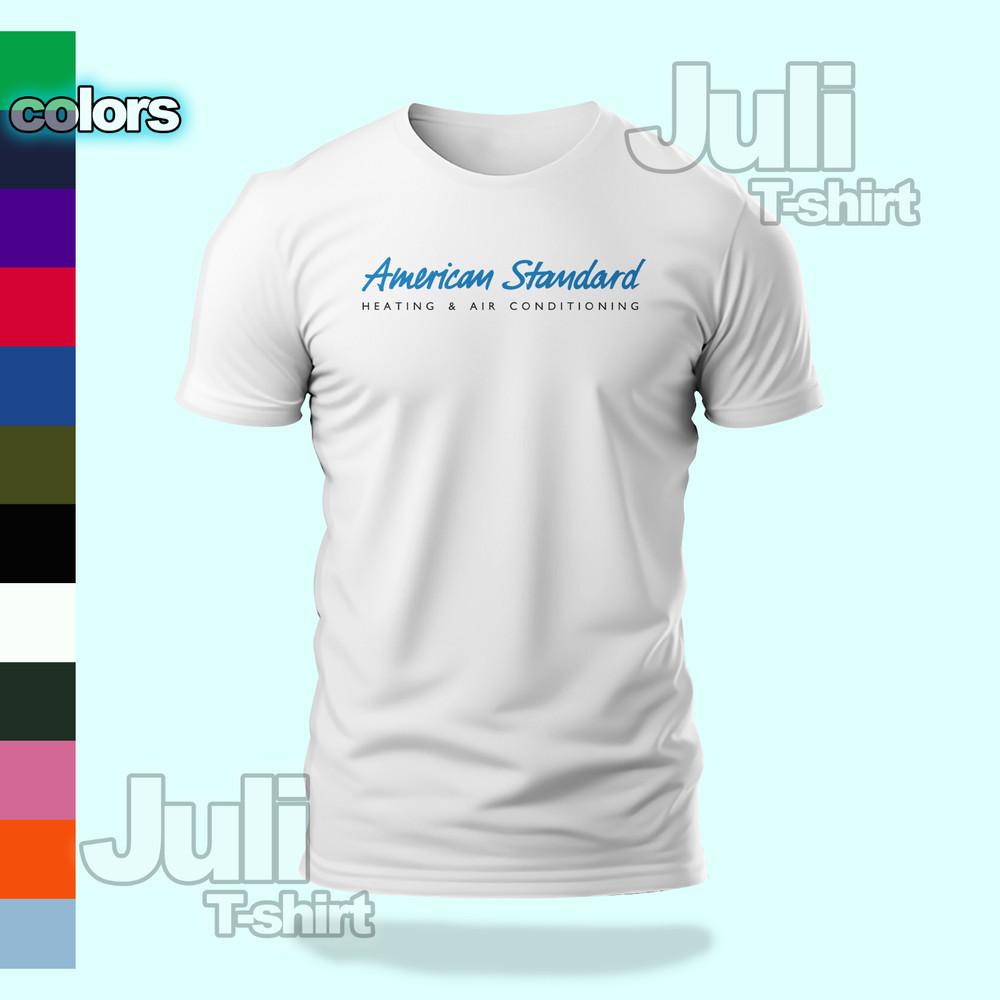 American Standard Air Conditioning Logo Funny T-shirt Size S-5XL USA Unisex T-Shirt