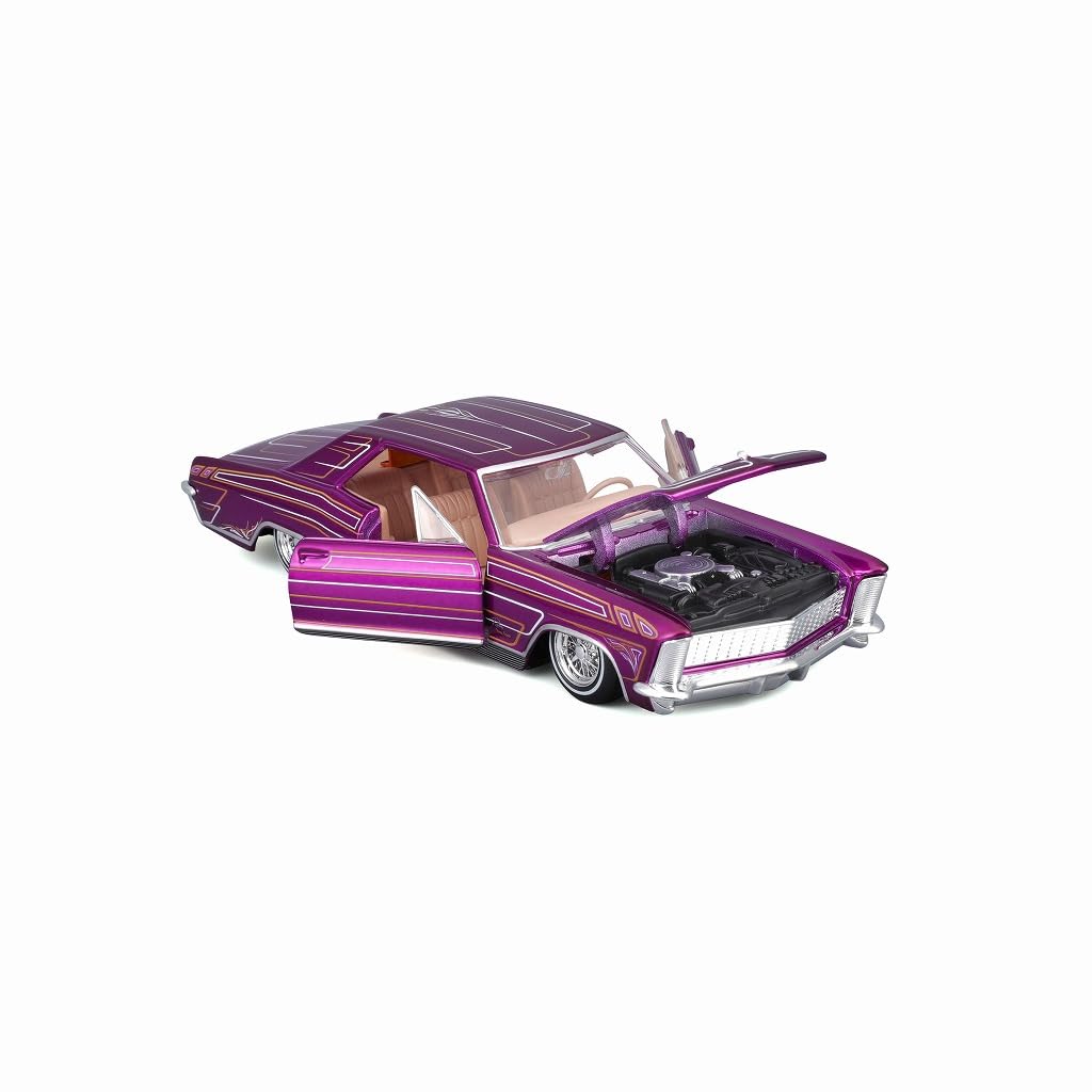 Kyosho Maisto Scale 1965 Buick Riviera Purple Finished Model MS32551P 1/26