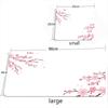 Japanese style Gaming Mouse Pad Pink Sakura Mousepads Black White XXL Large Desk Mat Art Mousepas New Office Laptop Gamer Rugs