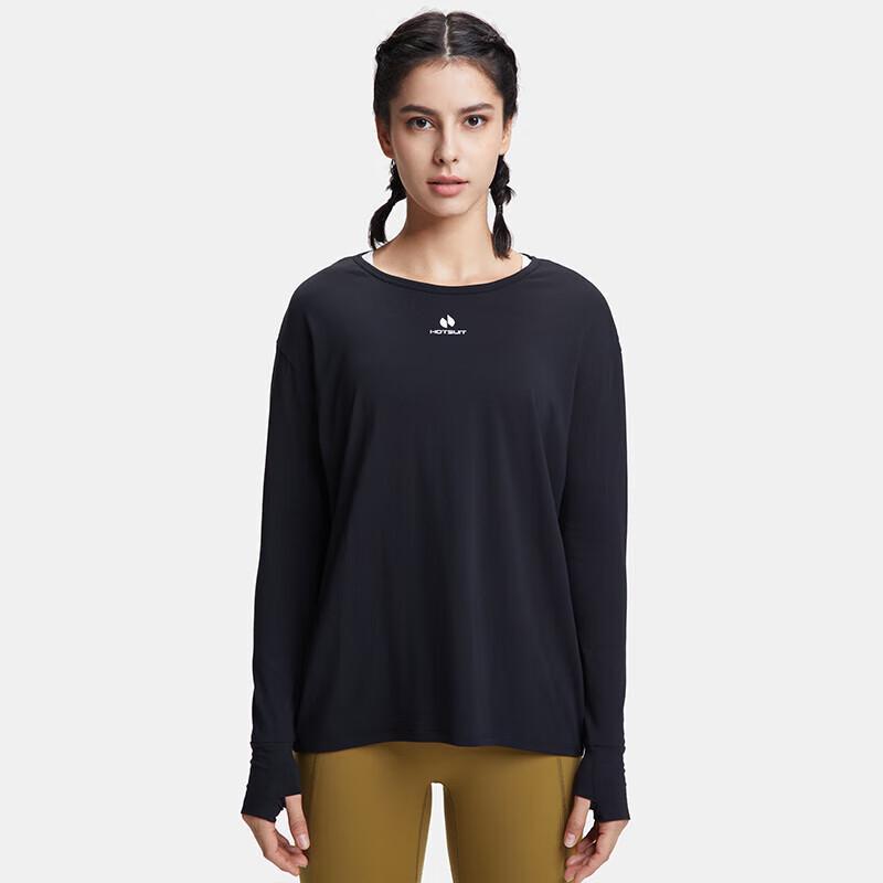 

HOTSUIT Women s Long Sleeve Yoga & Workout T-Shirt M