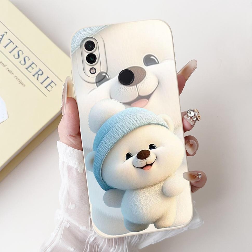 For Xiaomi Redmi Note 7 Case Cute Panda Cartoon Painted Cover Soft Silicone Phone Case For Redmi Note 7 Note7 Back Covers Bumper
