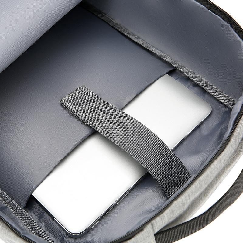 New Backpack Men's Large-capacity Business Multi-function USB Charging Backpack Men's Simple Schoolbag Trendy Brand