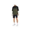 Nike Club Dri-Fit Golf Logo Pattern Polo Loose Quick-Dry Long Sleeve Golf Shirt Men Tops Black Khaki-Green Light-Bone FQ1156-010