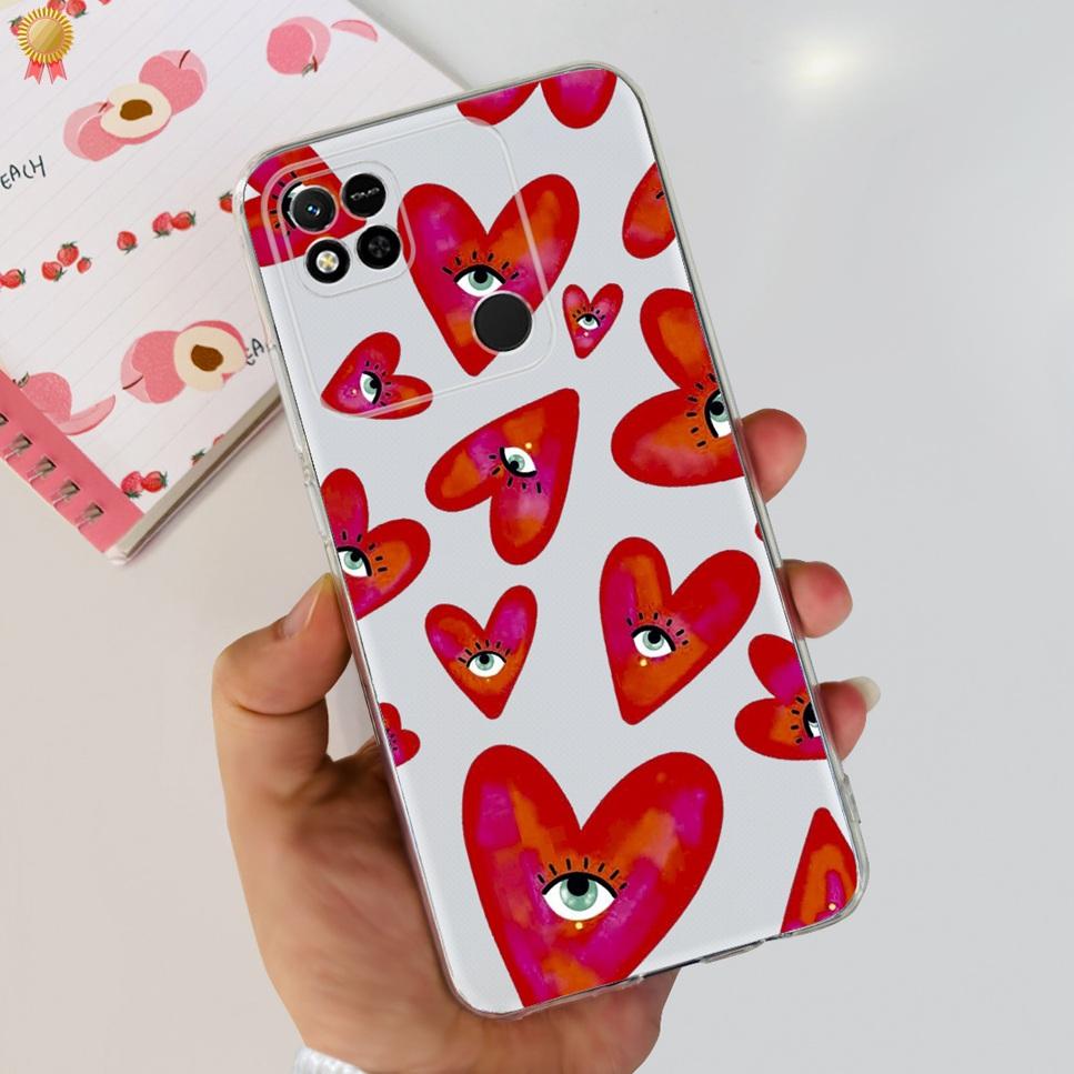 NEW Design For Cover Xiaomi Redmi 10A Case Cartoon Bumper Back Shockproof Soft TPU For Xiomi Redmi 10 10C A10 C10 Redmi10 A Bag