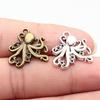 Octopus Seahorse Crab Shrimp Marine Life Charm Antique Bronze Zinc Alloy Jewelry Making Supplies Couple Style