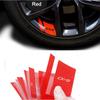 6Pcs Car Wheel Sticker For CX-3 CX-5 CX-7 CX-8 CX-9 CX-30 CX-60 MX-5 Auto Accessories