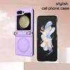 Custodia pieghevole coreana ZFLIP3/4/5 per telefono con cordino di ricarica magnetico