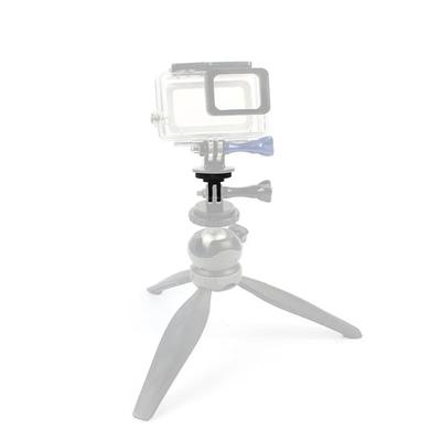 1/4 Inch Screw Tripod Adapter 360 Rotating Mount Holder For Go Pro 13 12 11 10 9 8 Insta 360 X5 X2 X3 X4 DJI Camera Accessories