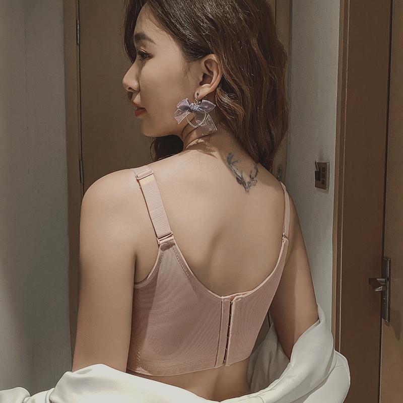 Bügelloser Damen-BH mit voller Abdeckung, ohne Schaumstoff, aus Spitze, 34 36 38 40 42 BCDEF