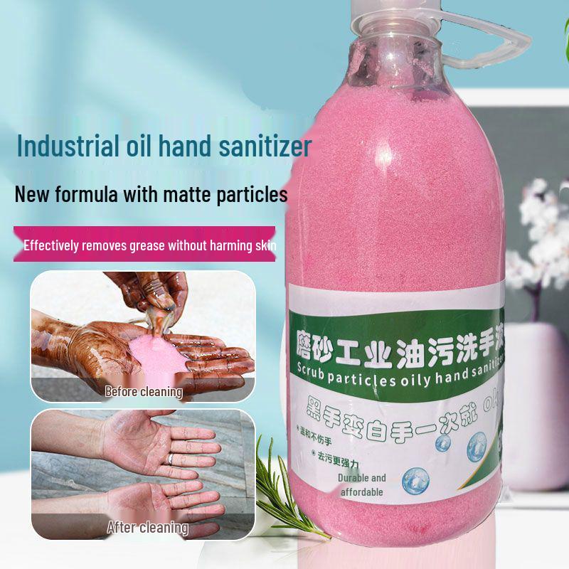 Industrial Heavy-Duty Hand Scrub for Oil Stains - Mechanic s Liquid Hand Cleaner