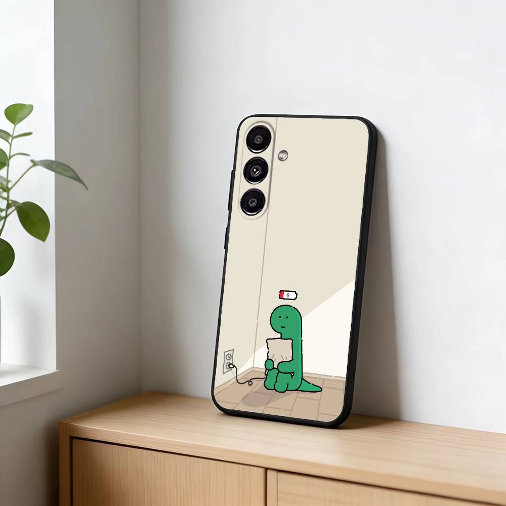 Cartoon J-Joguman Studio Phone Case For Samsung Galaxy A20,21s,22,31,32,52,53,72,73,80,91 Soft Black Shell