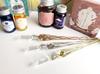 Teranishi Chemical Industry Glass Pen Spiral Yellow GLAS-YE