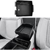 ECOZEN Double-Layer Center Console Organizer For 2025-2026 Hyundai Tucson(Limited)/2025-2026 Tucson Hybrid/Tucson Plug-In Hybrid Armrest Organizer -