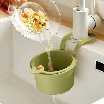 Drain Basket For Kitchen Sink Sink Drain Strainer Food Waste Basket Kitchen Drainer Food Catcher Storage Rack For Waste Washing