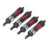 4Pcs RC Car   Aluminum Alloy Stable High Elasticity Front Rear Shock Damper for LC Racing 1Celsius14 1Celsius16