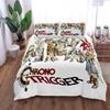 Captain Tsubasa Duvet Cover Pillowcase Bedding Set Football Adult Boy Girl Bedroom Decoration Children Gift Single Double Size