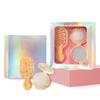 Special Water Transfer Mirror Comb Gift Set for Women and Children