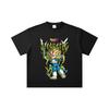 260 GSM Double Yarn 32 Count 100% Cotton Dragon Ball V51 Daima Vegeta Print Unisex Heavy Cotton T Shirt