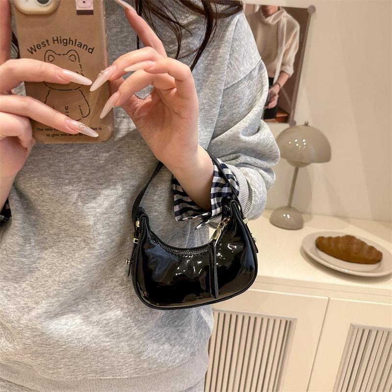 Mini Bag Summer New Popular Small Exquisite Handbag Solid Color Lipstick Change Bag Accessories