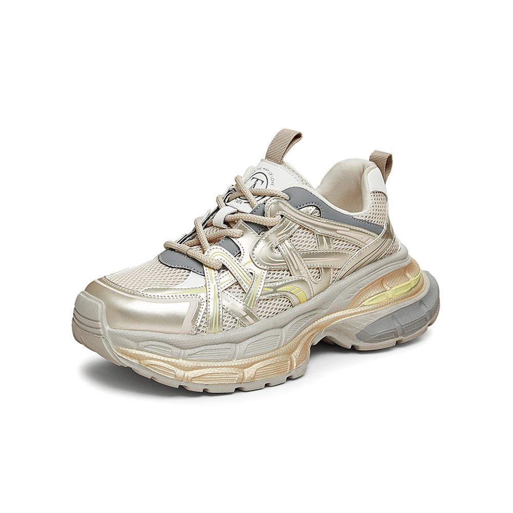TATA/He She 2024 Autumn Fashion Casual Dad Shoes Women's New Style CZ201CM4