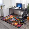 Custom Name Zig Sharko Printed Carpet Rug For Office Chair Living Room Bedroom Kitchen Room Decor Gifts