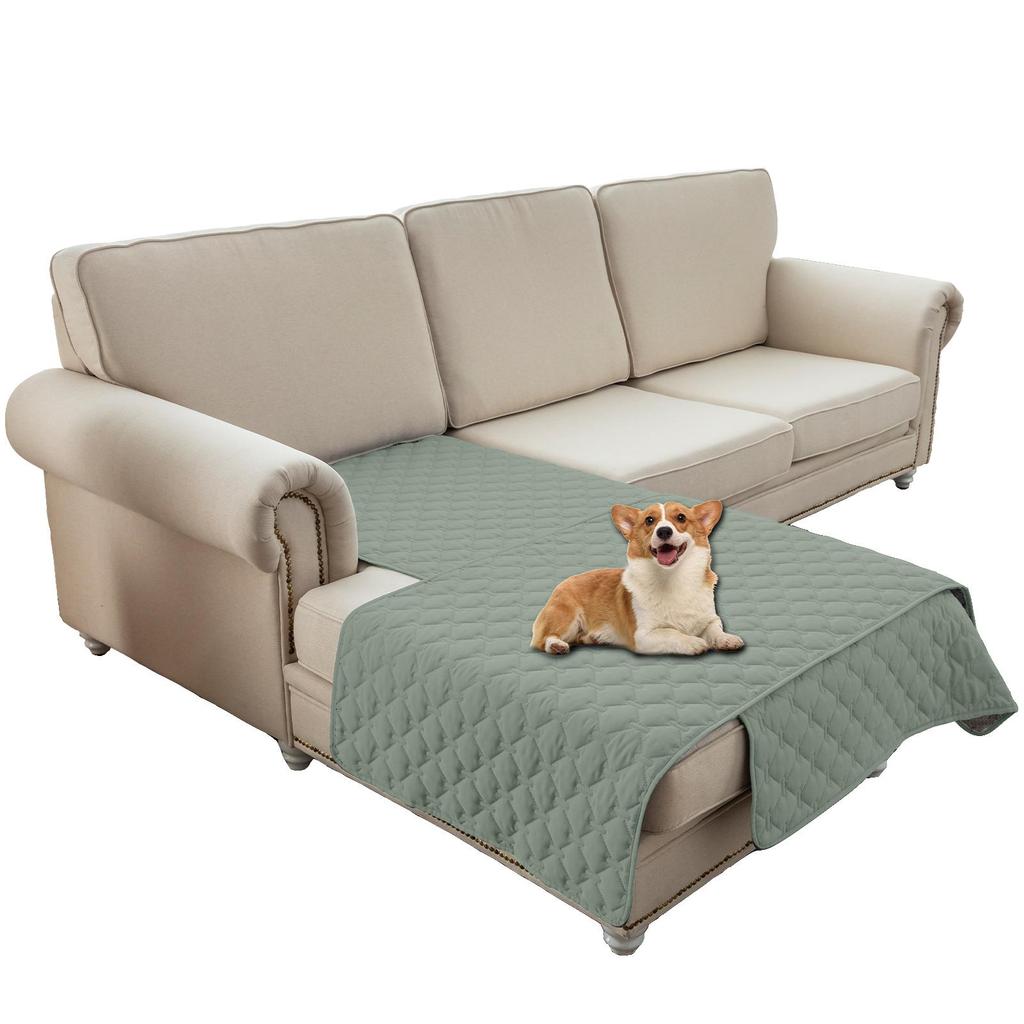 Waterproof Dog Bed Cover Pet Blanket for Bed Couch Sofa Reversible Sofa Slipcover L Shape Sofa Cover Sectional Couch Cover Chaise Loveseat Couch Cover