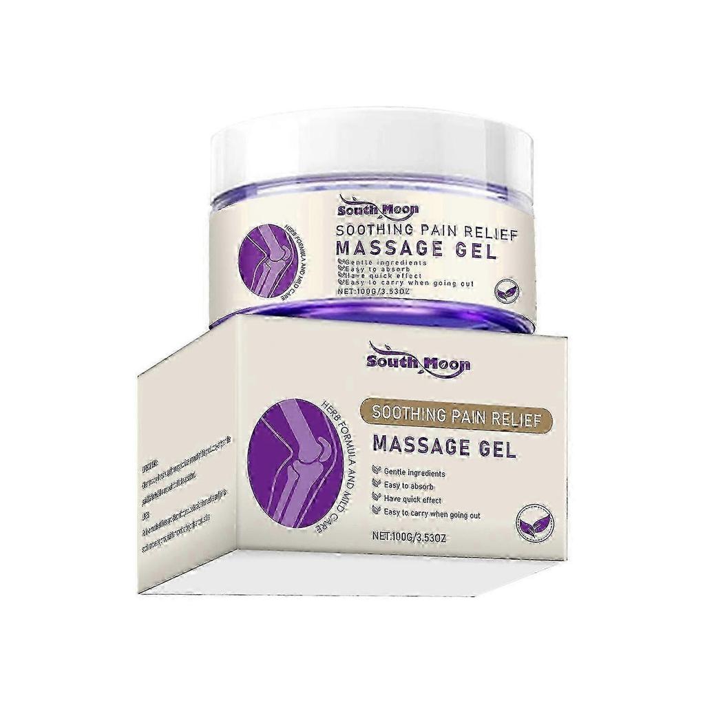 1PCS SOUTH MOON Joint Gel 100g Relief Soothing Massage Cream for Soothes Knees, Lumbar, Neck, Hand