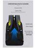 Men's Waterproof Solid Color Laptop Backpack for Business and School