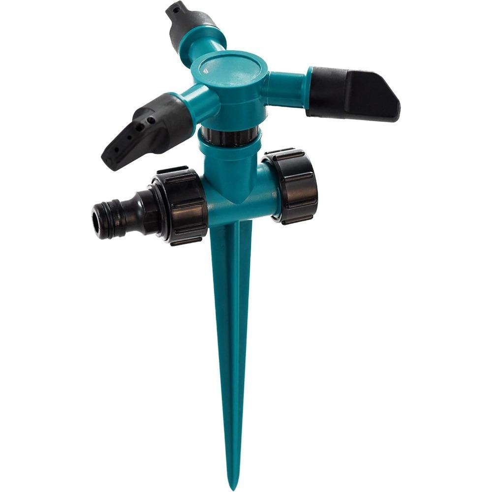 1pc Degree Raised Rotating Garden Lawn Water Sprinkler Irrigation System,Automatic 360 ° Rotating Garden Lawn Sprinkler