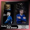 C-Cole COLD P-Palmer Jogador de Futebol Capa de Celular Para iPhone 16 17 15 14 12 13 Pro Max Doce Preto Fosco Capa à Prova de Choque
