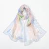 Summer Fashion Chiffon Sunscreen Scarf High-End Beach Towel Women's Decoration Scarf Shawl 