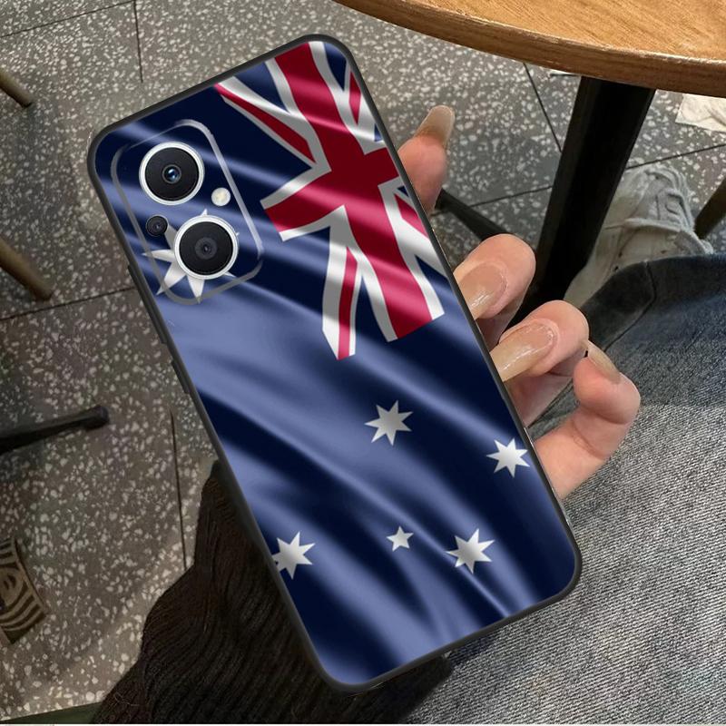 

Australia Flag For OPPO Reno 14 13 12 11 10 Pro 8T 11F 12F 13F 14F 7 8 Lite OPPO Find X8 X6 X5 X9 Pro Case OPPO Reno8 T 4G