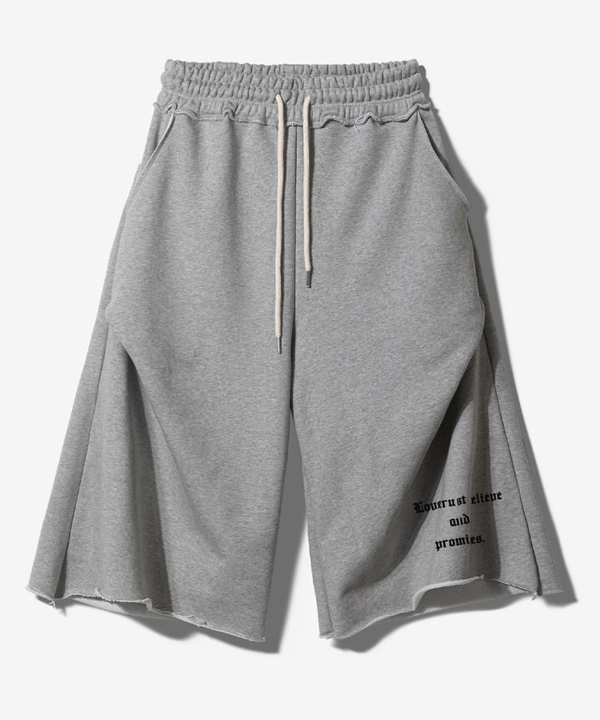 Paensyo Guadalupe Geometry 3/4 Sweat Pants - Melange