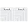 Wall Mounted TV Cabinet White 59.5 x 31 x 30 cm Particleboard