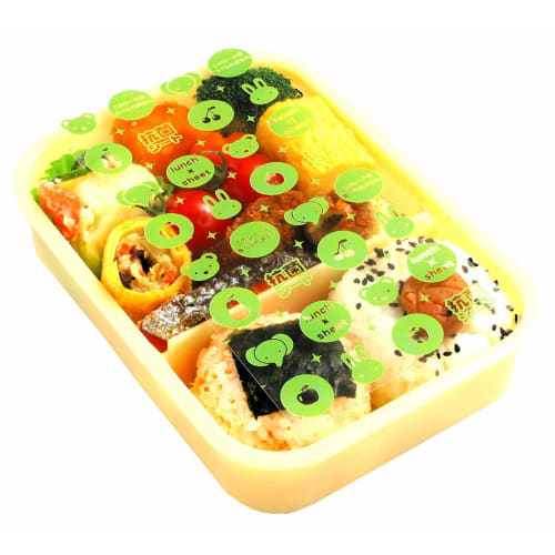 Daiwa Bussan (Daiwa Bussan) Made in Japan Antibacterial Sheet for Lunch Boxes, Transparent, Approx. 8cm Wide x 16cm Long, Contains Silver Ions, Hygien