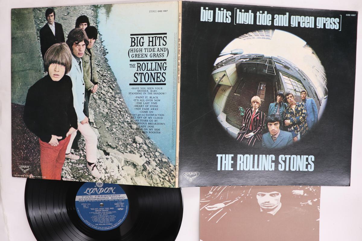 

Виниловая пластинка ROLLING STONES Big Hits High Tide And Green Grass GXD1007 LONDON 1976 Япония Рок Б/у