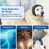 Anti Anxiety Dog Ear Muffs Hood Cover Noise Cancelling for Pets Prevent Head Shake During Grooming Force Dry Bath Trauma Care