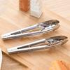 Stainless Steel Barbecue Locking Tongs Washable Serving Clip Wear-resistant Lightweight Rustproof Pliers BBQ Grill Baking
